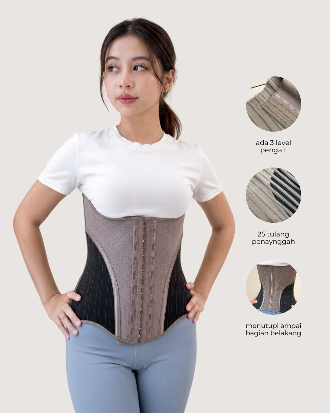 Korset 2tone - 25 Tulang