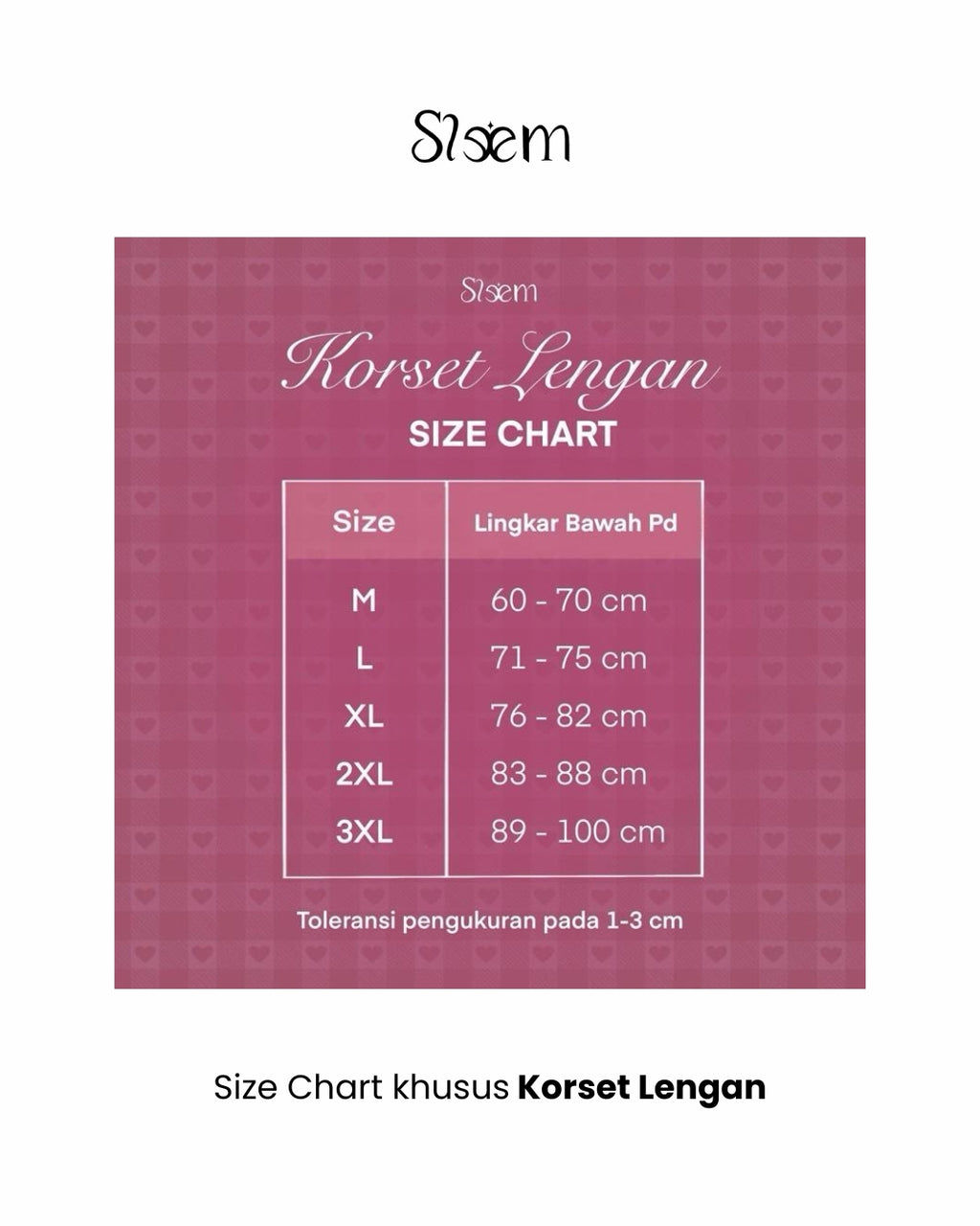 Korset Lengan - 8 Tulang