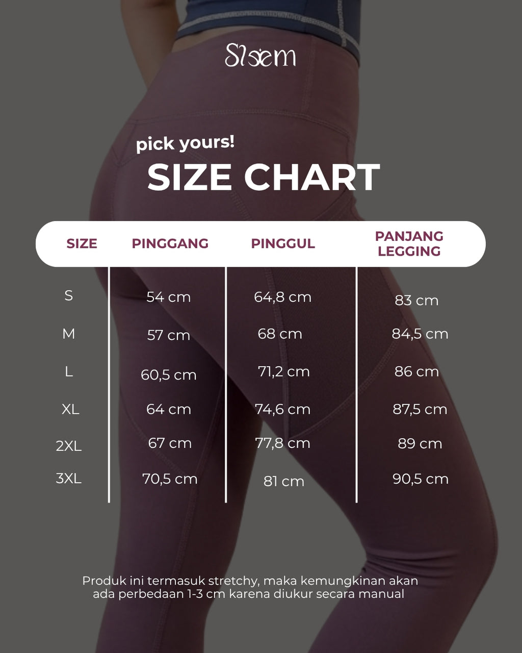 Legging Sport - Pocket Side