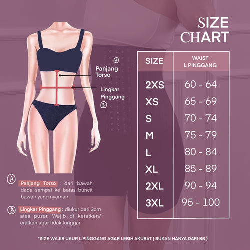 Basic Korset - Torso 30 cm