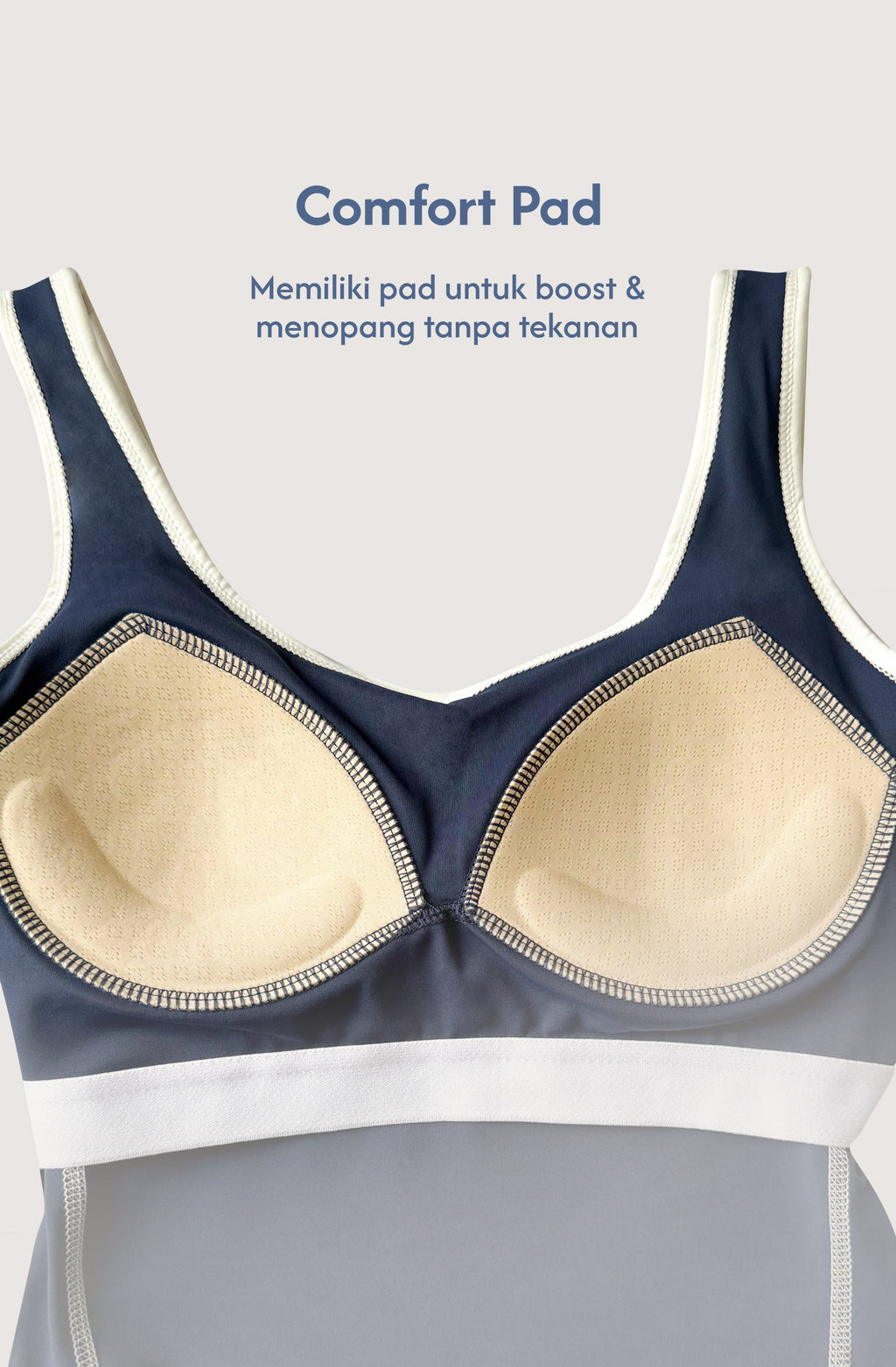SPORT SEAMLESS PUSH UP BRA AIRLIFT GYM OLAHRAGA WANITA | SUPPORT NYAMAN + PUSH EFFECTA