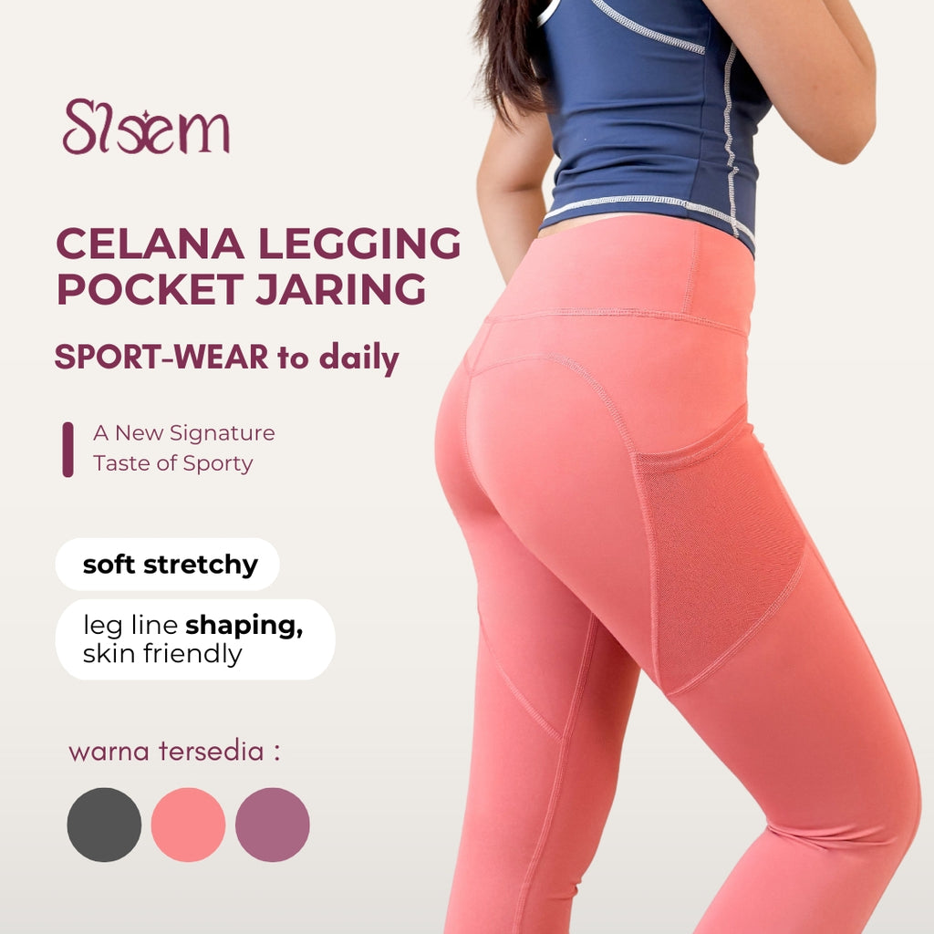 Legging Sport - Pocket Side